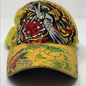 Ed Hardy Christian Audiger Trucker Tattoo SnapBack